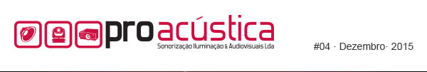 Proacústica - Newsletter 04 - Novembro 2015