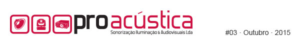 Proacústica - Newsletter 03 - Outubro 2015